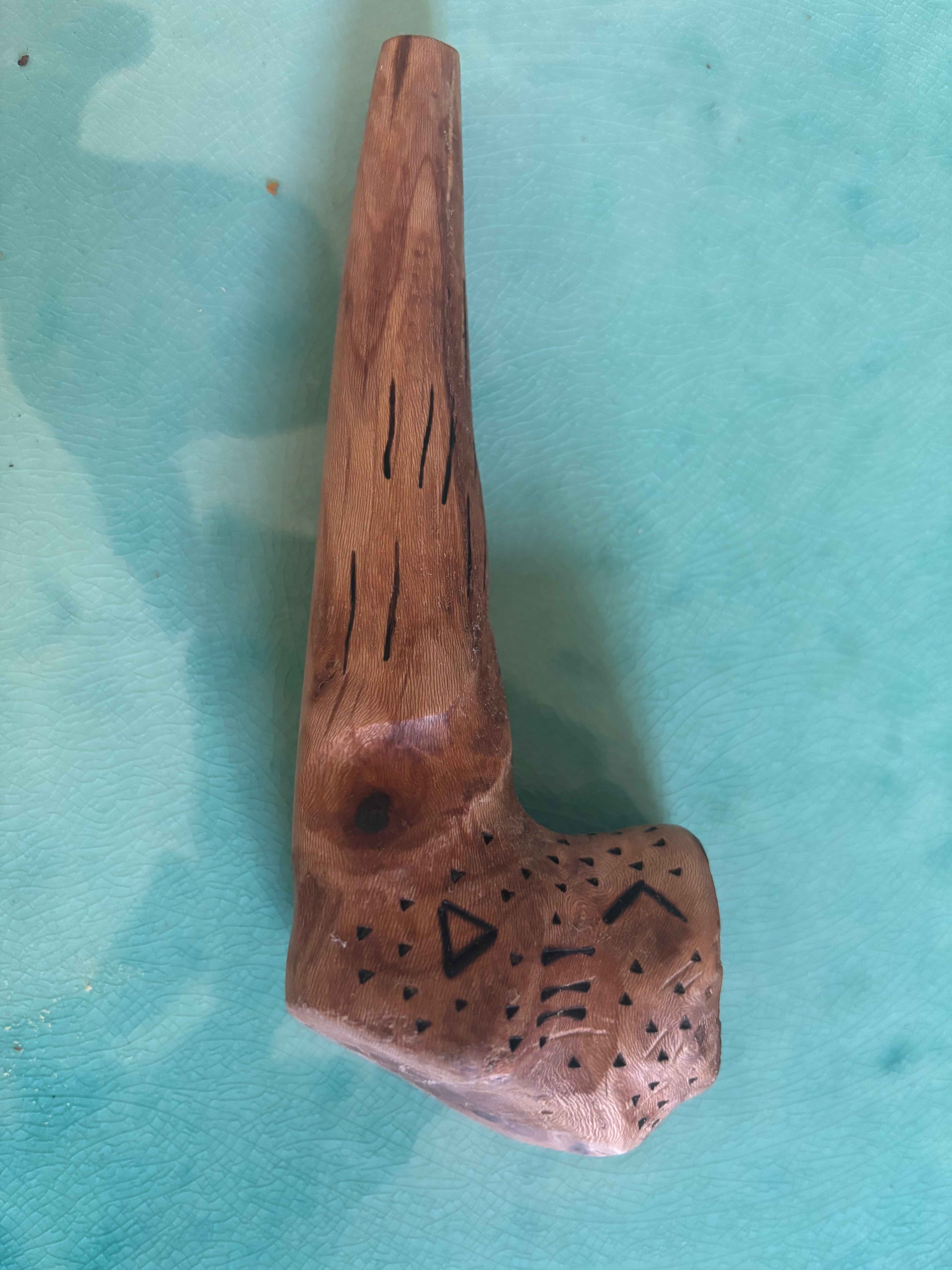 Handcrafted / Freehand￼ Sycamore tobacco pipe!!!
